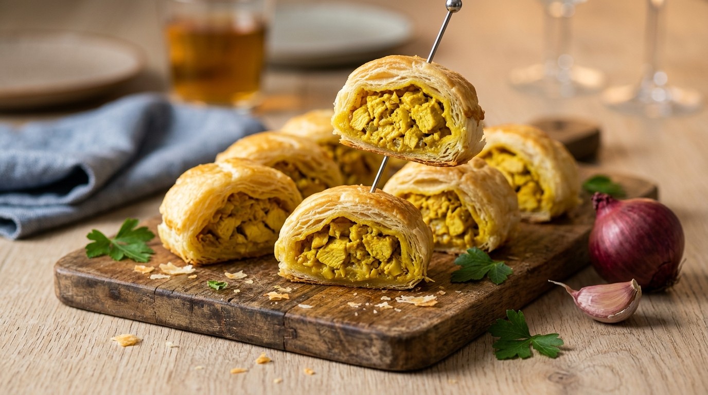 Curry Kiprolletjes