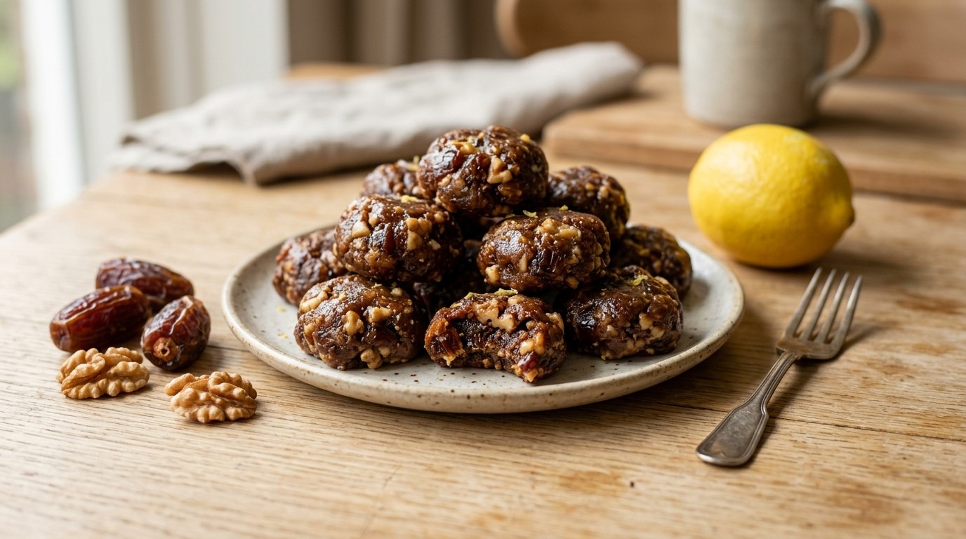 Dadel Walnoot Koekje