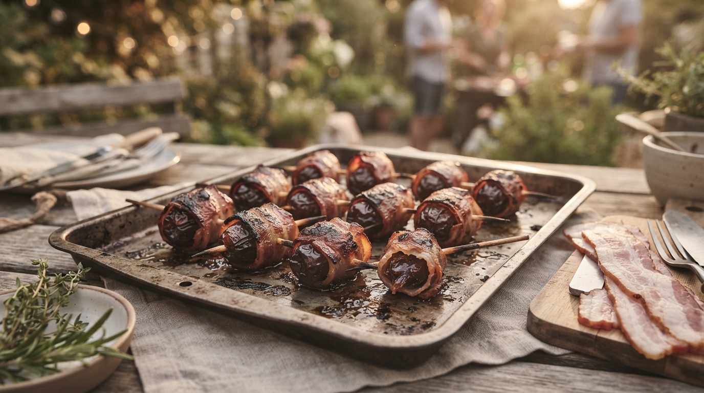 Dadels in Bacon recept Dadels in Bacon recept