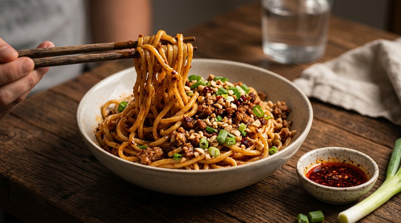 Dan dan Noodles / Noedels