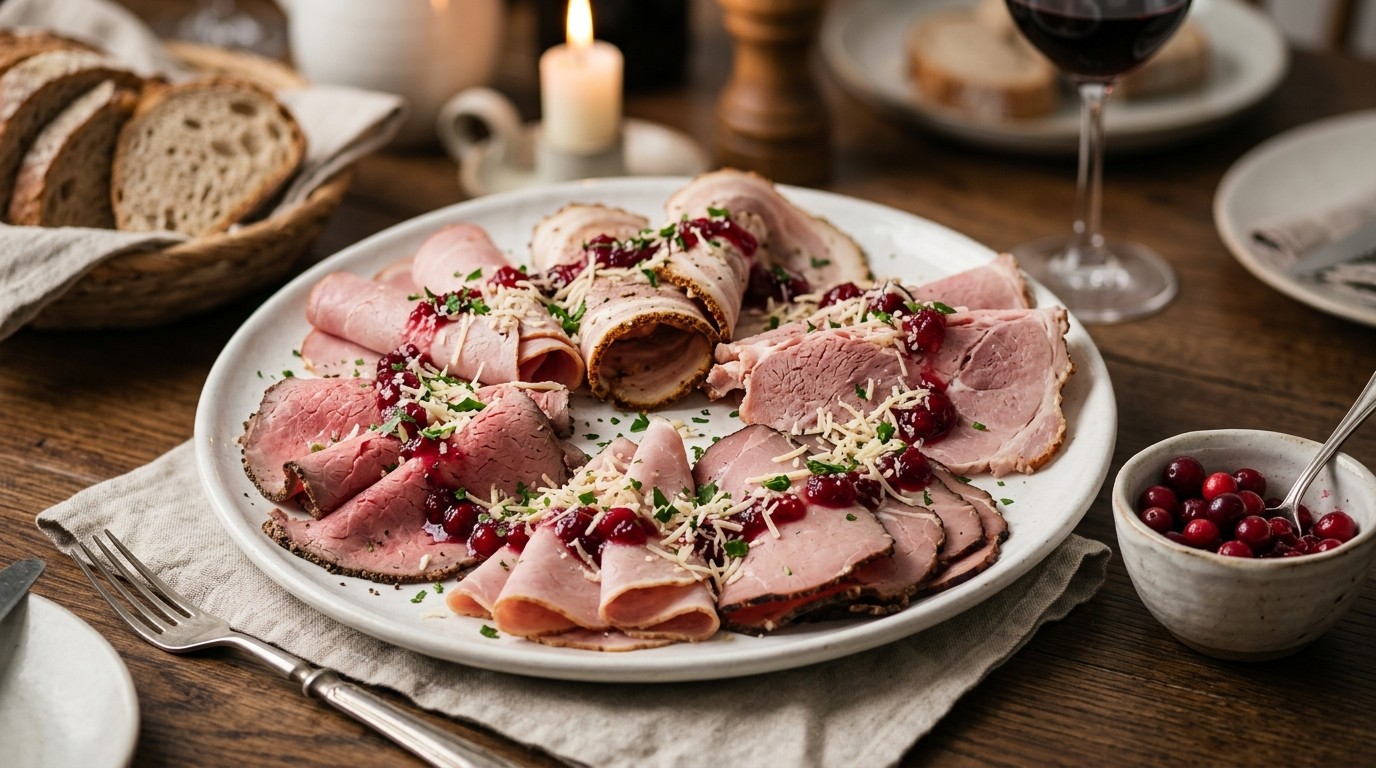 Diverse Vleescarpaccio