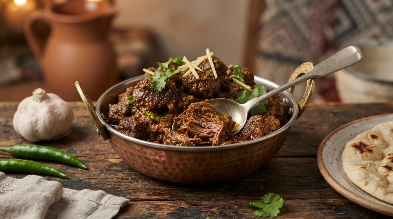 Djoera gos (droog Gestoofd Rundvlees) recept Djoera gos (droog Gestoofd Rundvlees) recept