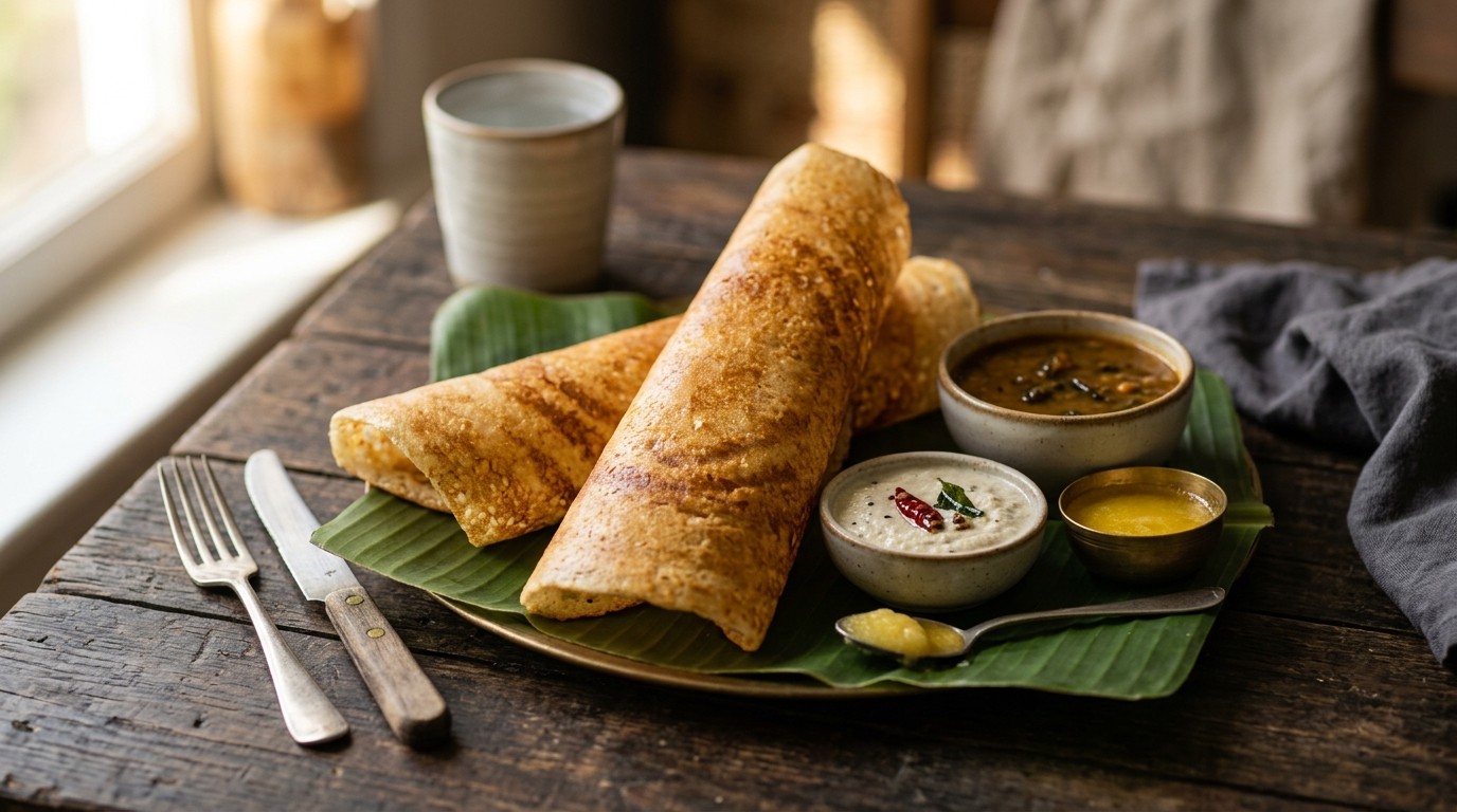 Dosa’s (kruidige Flensjes)