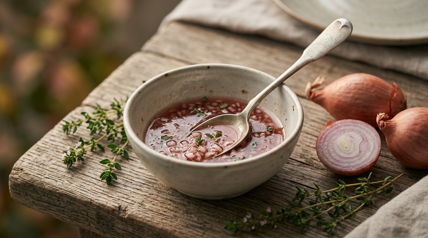 Dressing met Sjalotten