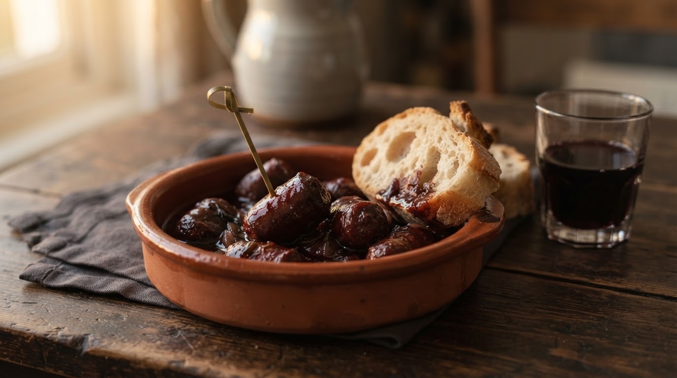 Dronken Worstjes (Tapas)