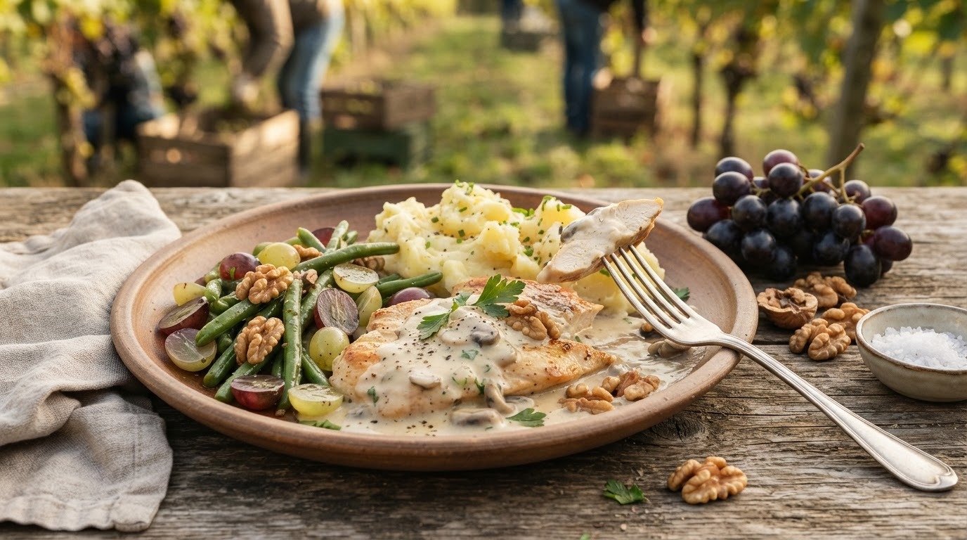 Druivenplukkersmaaltijd recept Druivenplukkersmaaltijd recept