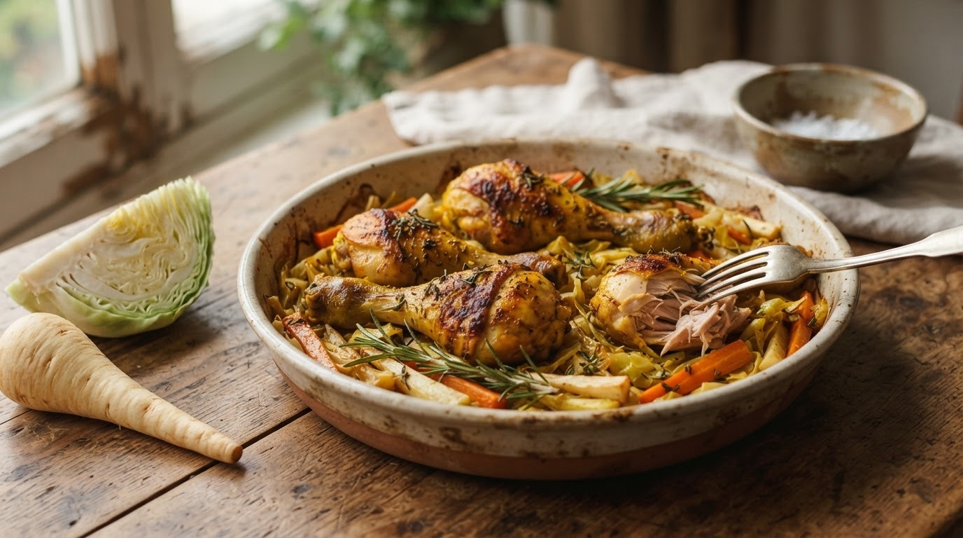 Drumsticks met Spitskool