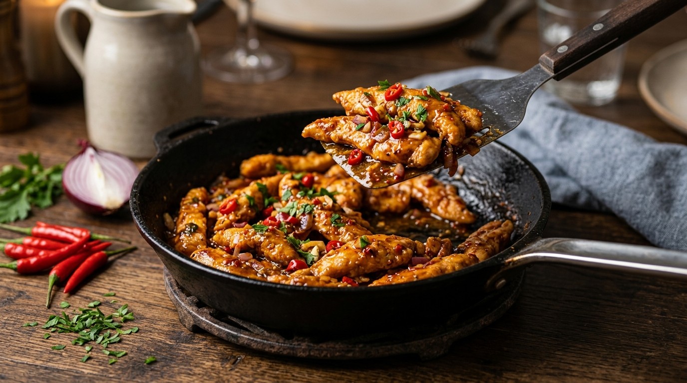 Duivelse kip recept Duivelse kip recept