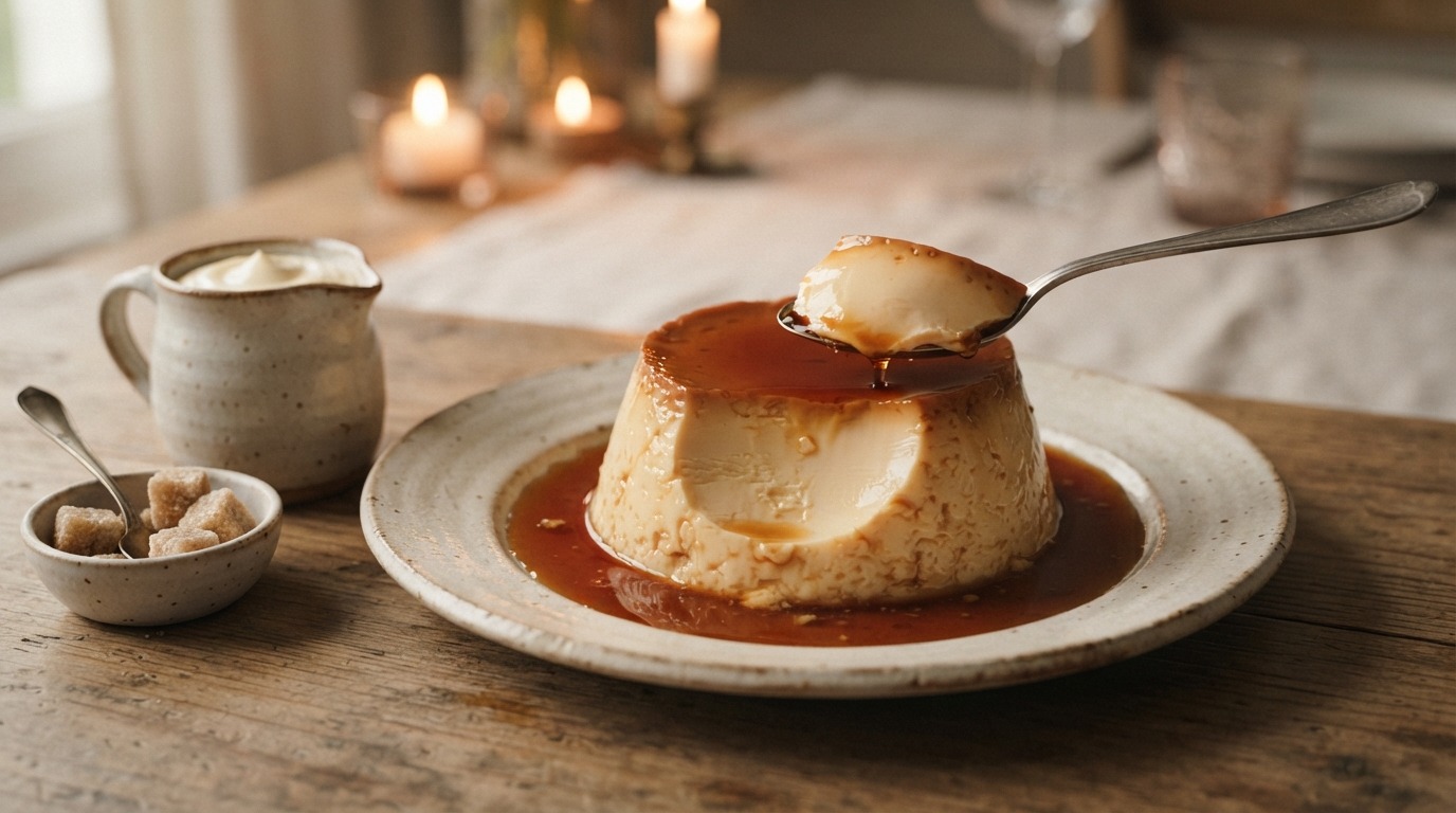 Echte Caramelpudding