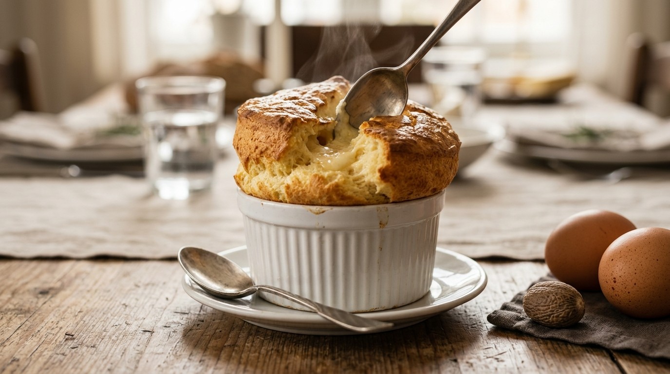 Echte Kaassoufflee recept Echte Kaassoufflee recept