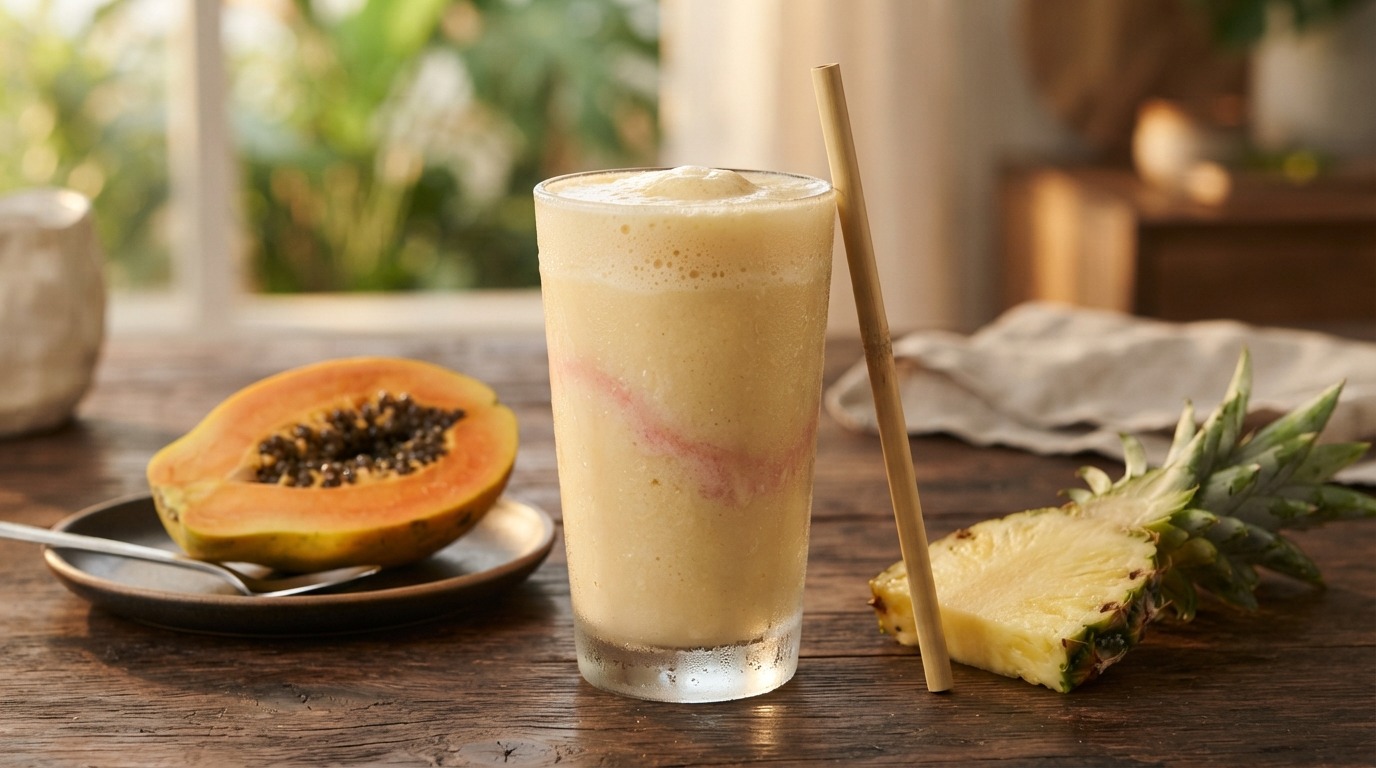 Een Tropische Verrassing-smoothie