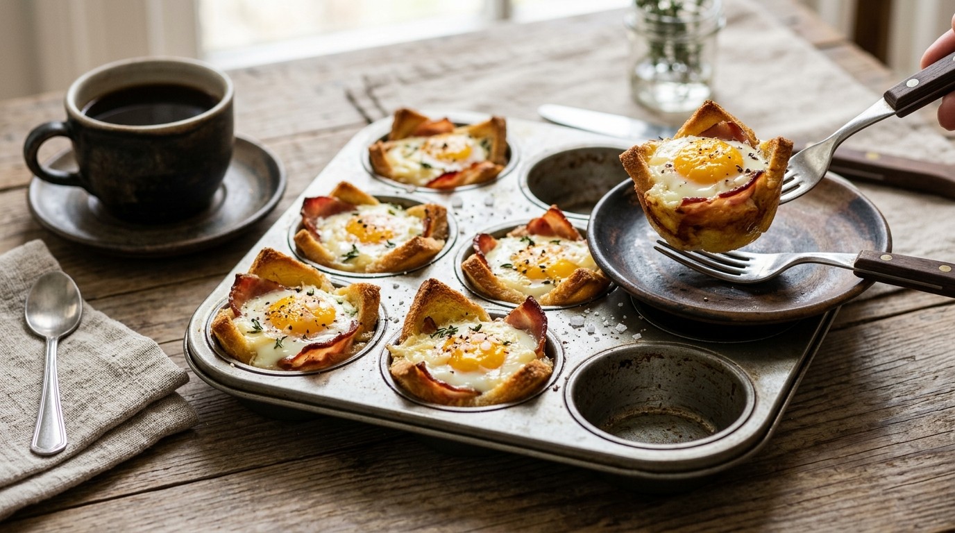 Ei met Toast en Spek recept Ei met Toast en Spek recept