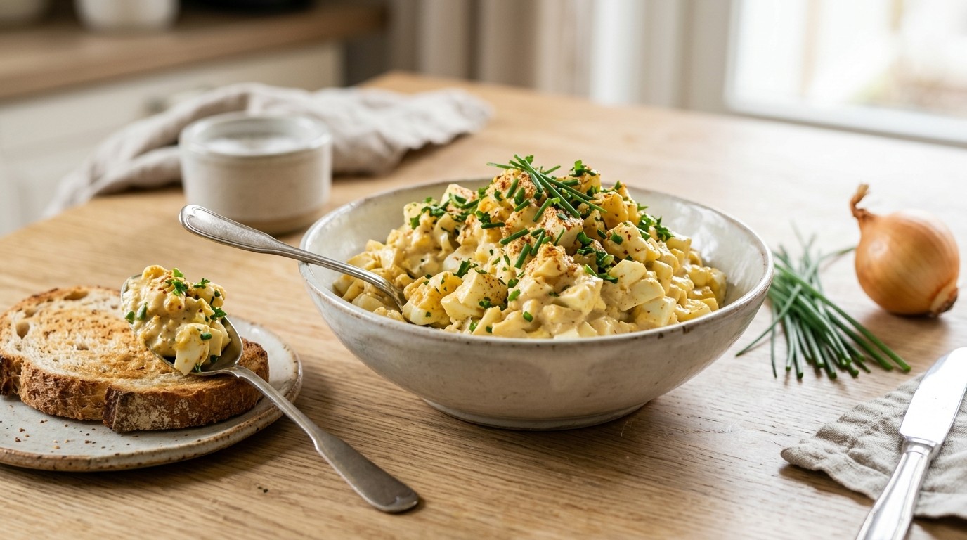Eiersalade (pittig Gekruid)
