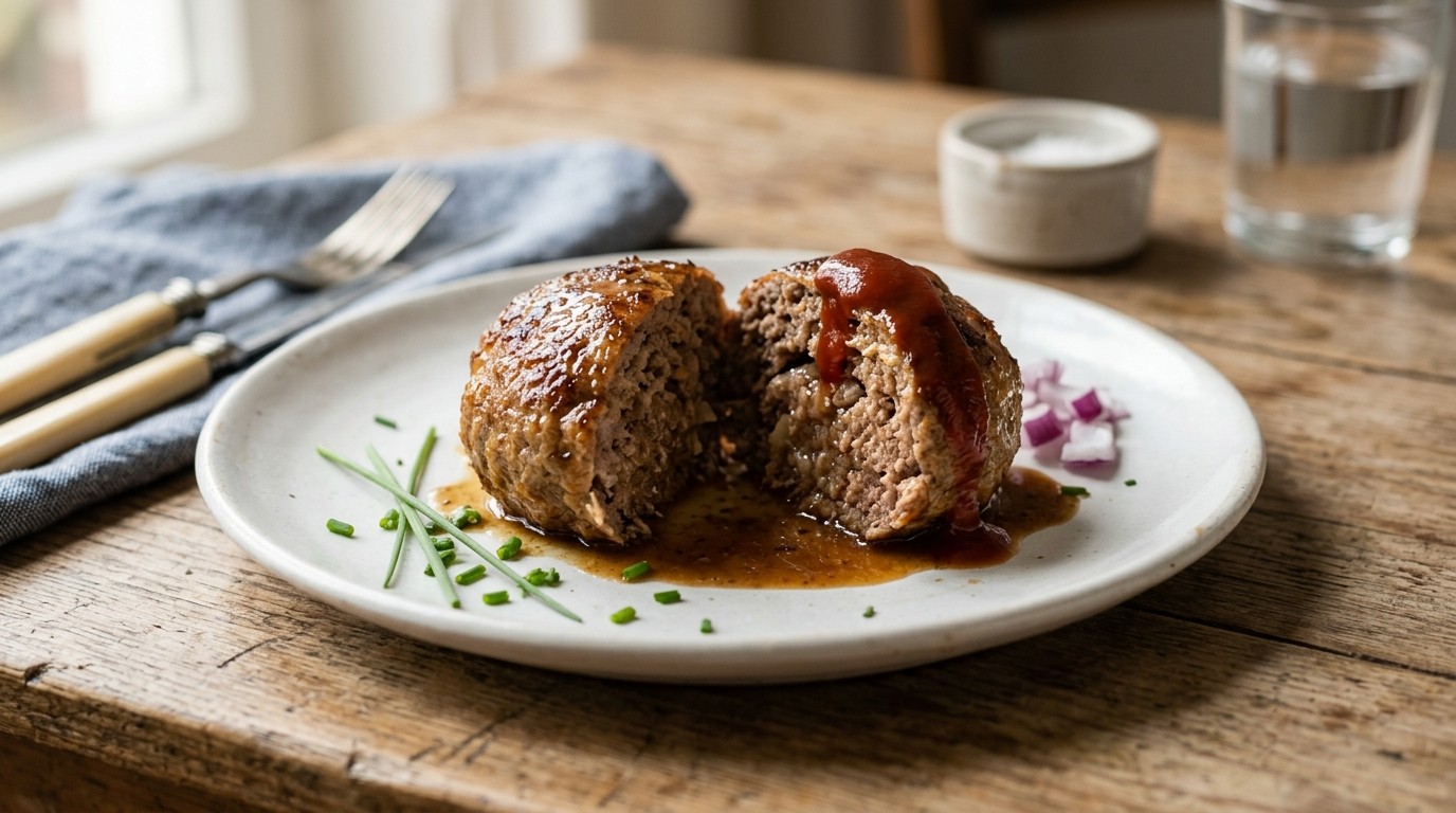 Eigen Gemaakte Gehaktbal recept Eigen Gemaakte Gehaktbal recept