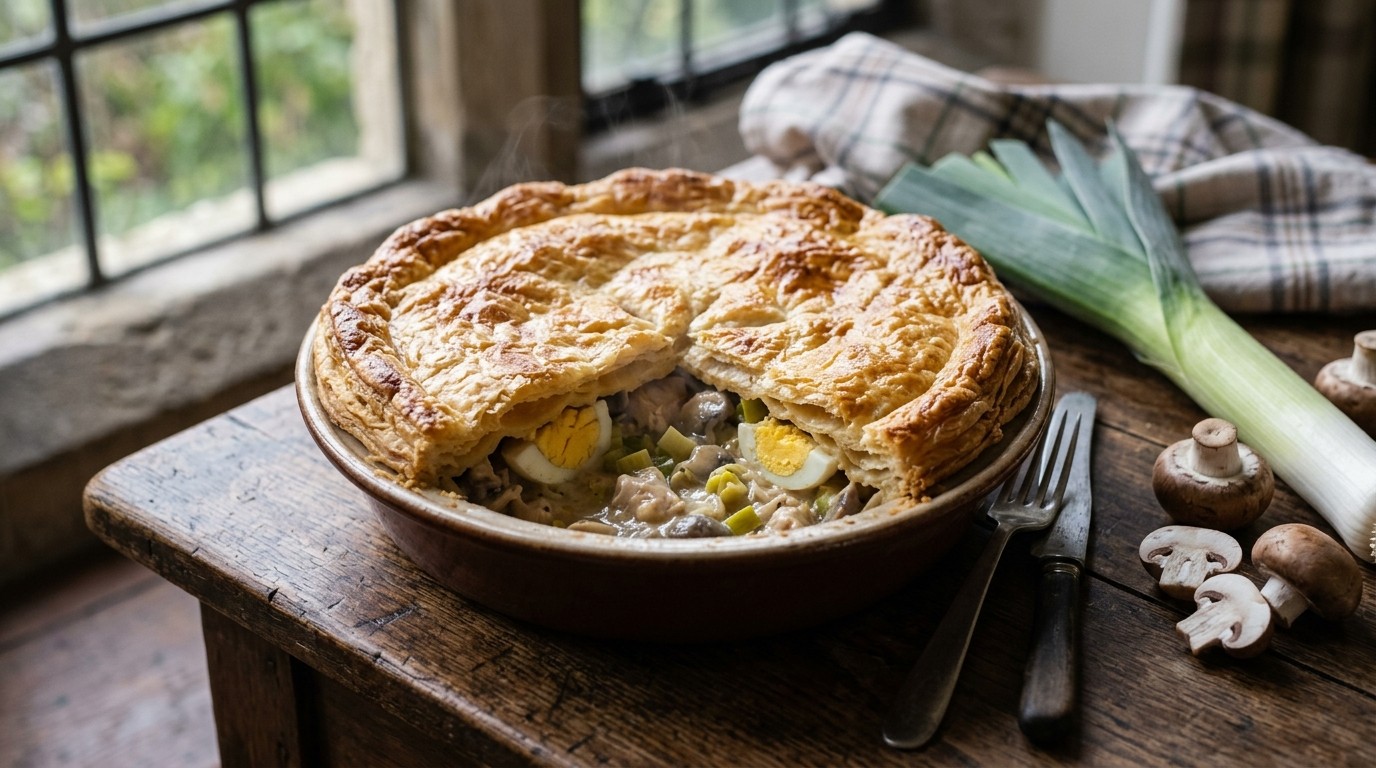 Engelse Chickenpie