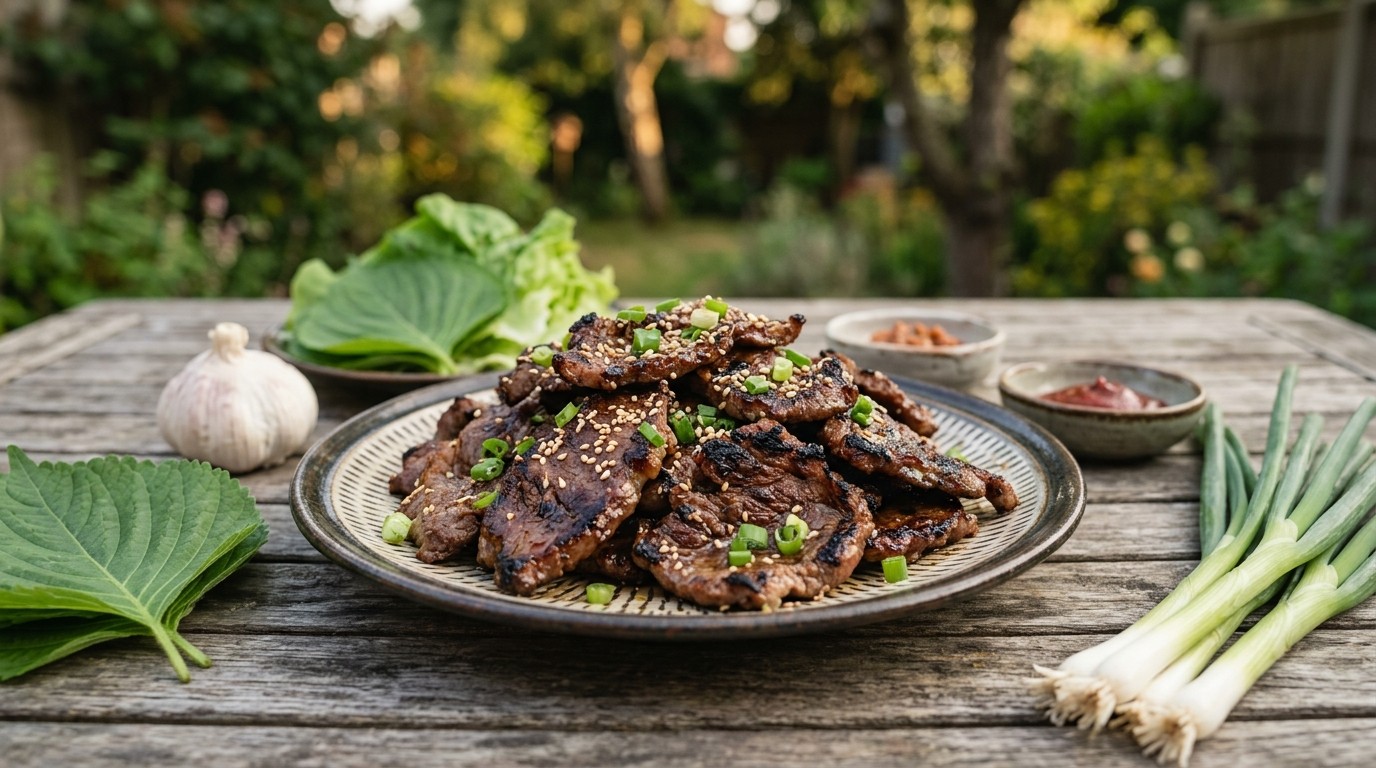 Entrecôte van de Barbecue (Bulgogi)