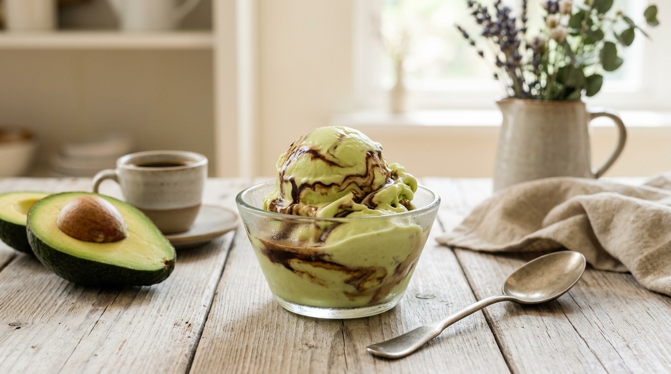 Es Krim Adpokat (avocado-koffie ijs)