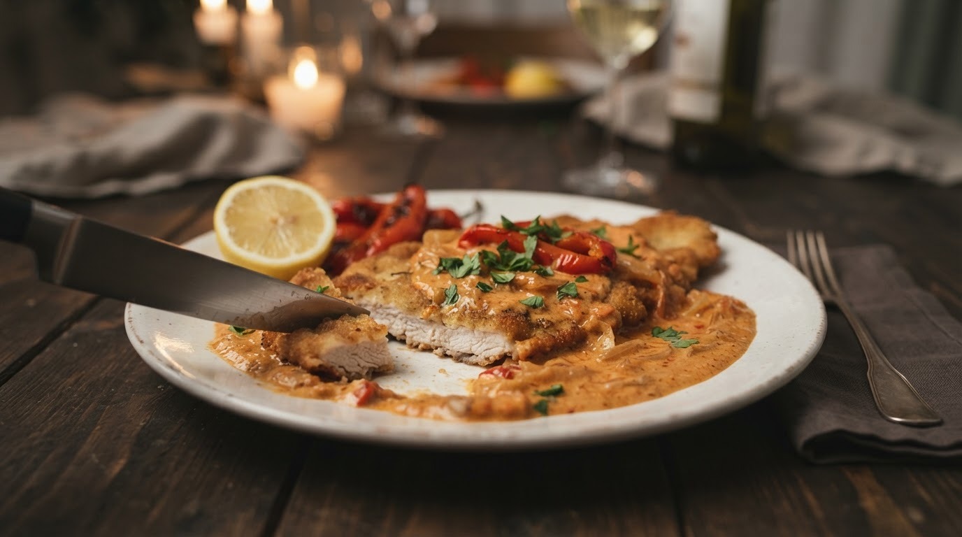 Escalope à la Hongroise