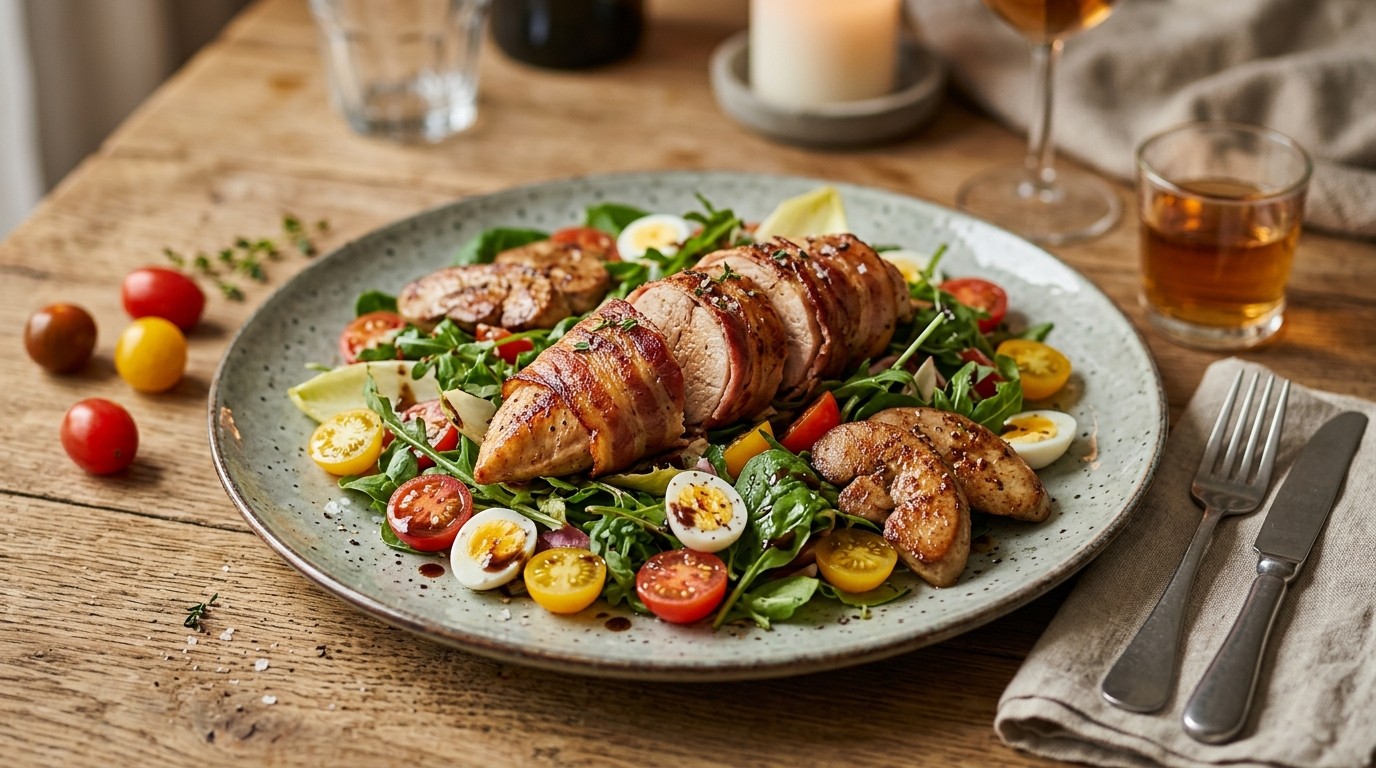 Fazantfilet met Kippenlever