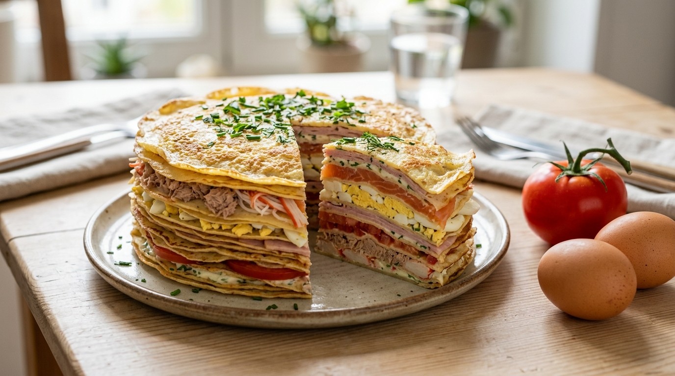 Feuillette aux Crepes / Pannenkoekentaart