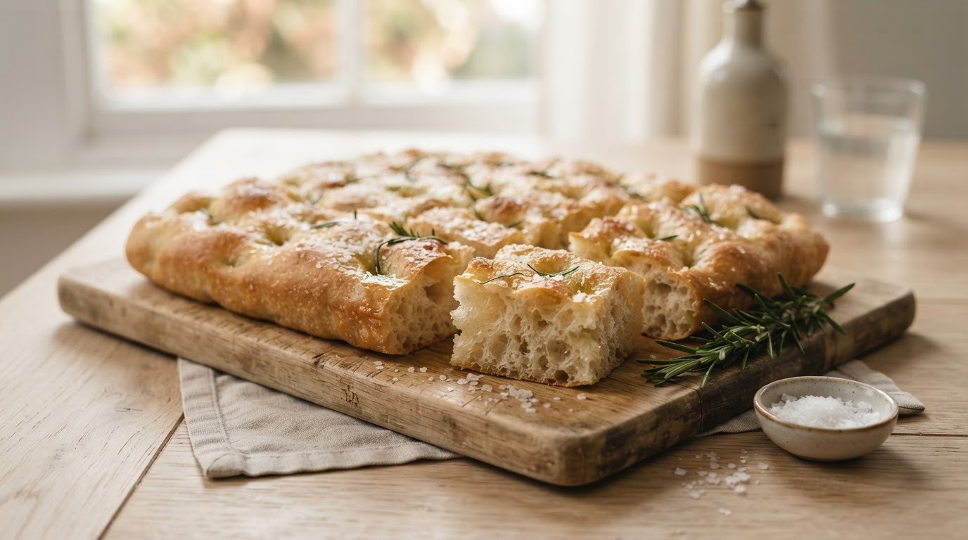 Focaccia Deeg recept Focaccia Deeg recept