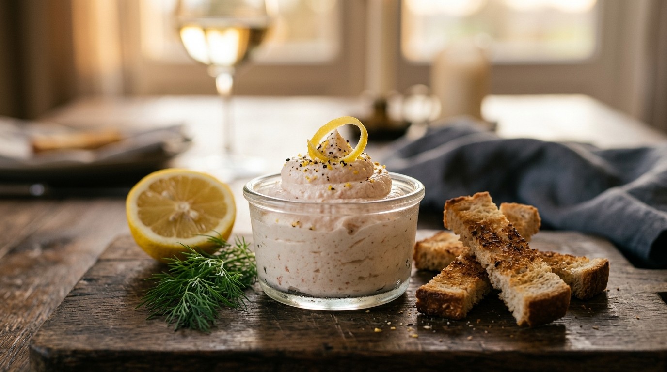 Forelmousse recept Forelmousse recept