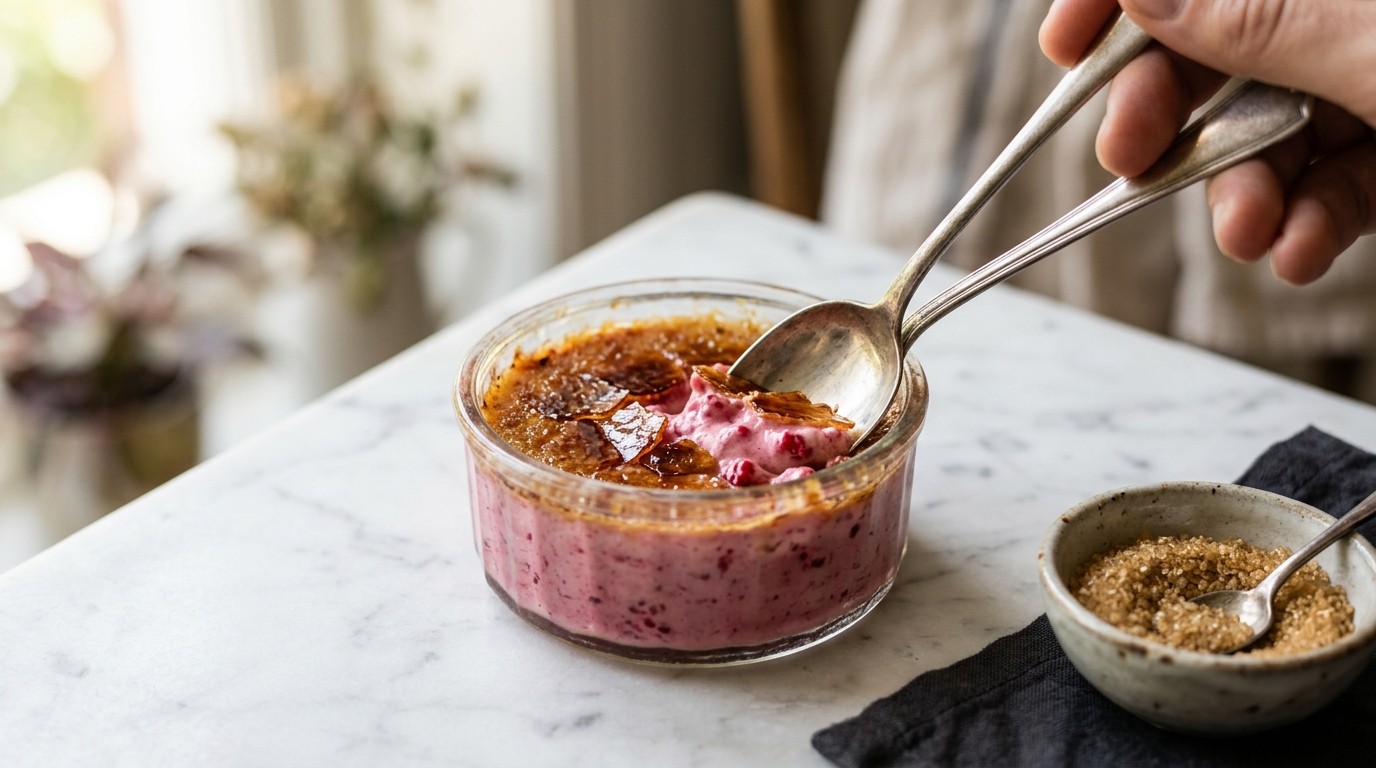 Frambozendessert