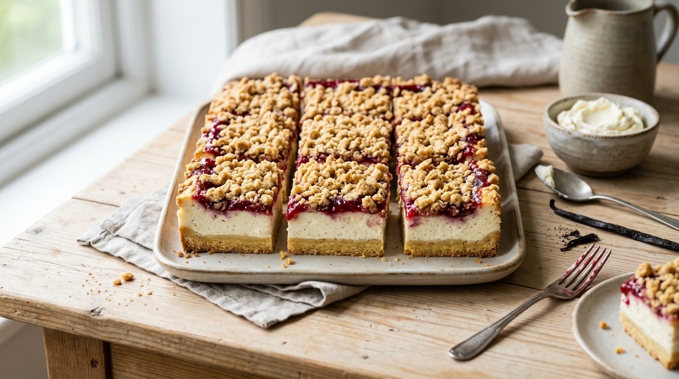 Frambozenkruimelkoek recept Frambozenkruimelkoek recept