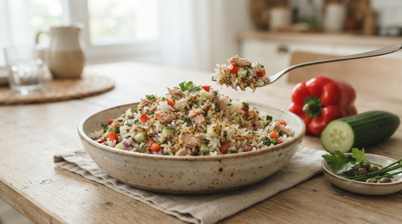 Franse Rijstsalade