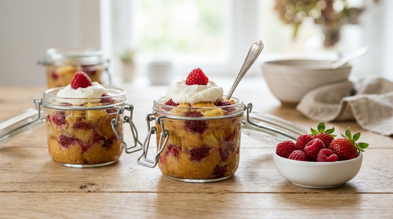 Fruitcake in Weckpotje