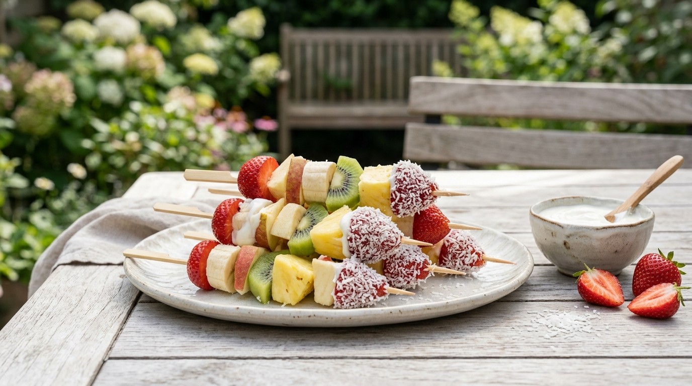 Fruitkebabs