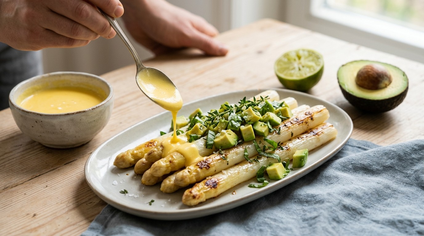 Gebakken Asperges