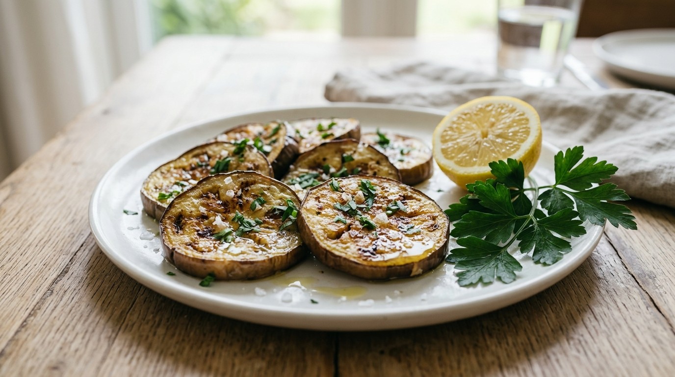 Gebakken Aubergine