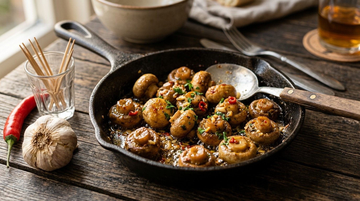 Gebakken Champignons recept Gebakken Champignons recept