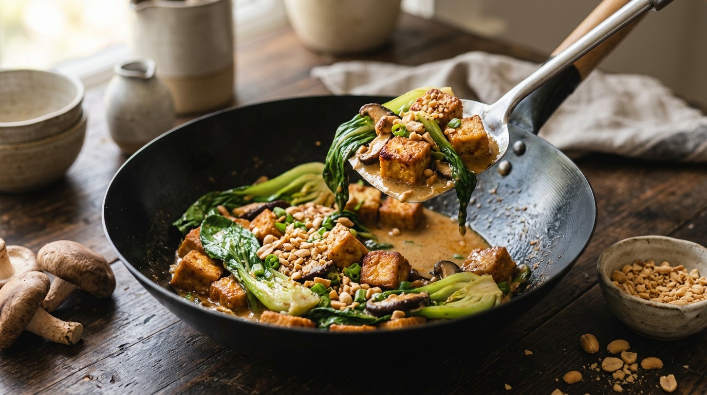 Gebakken Tofu met Paksoi recept Gebakken Tofu met Paksoi recept
