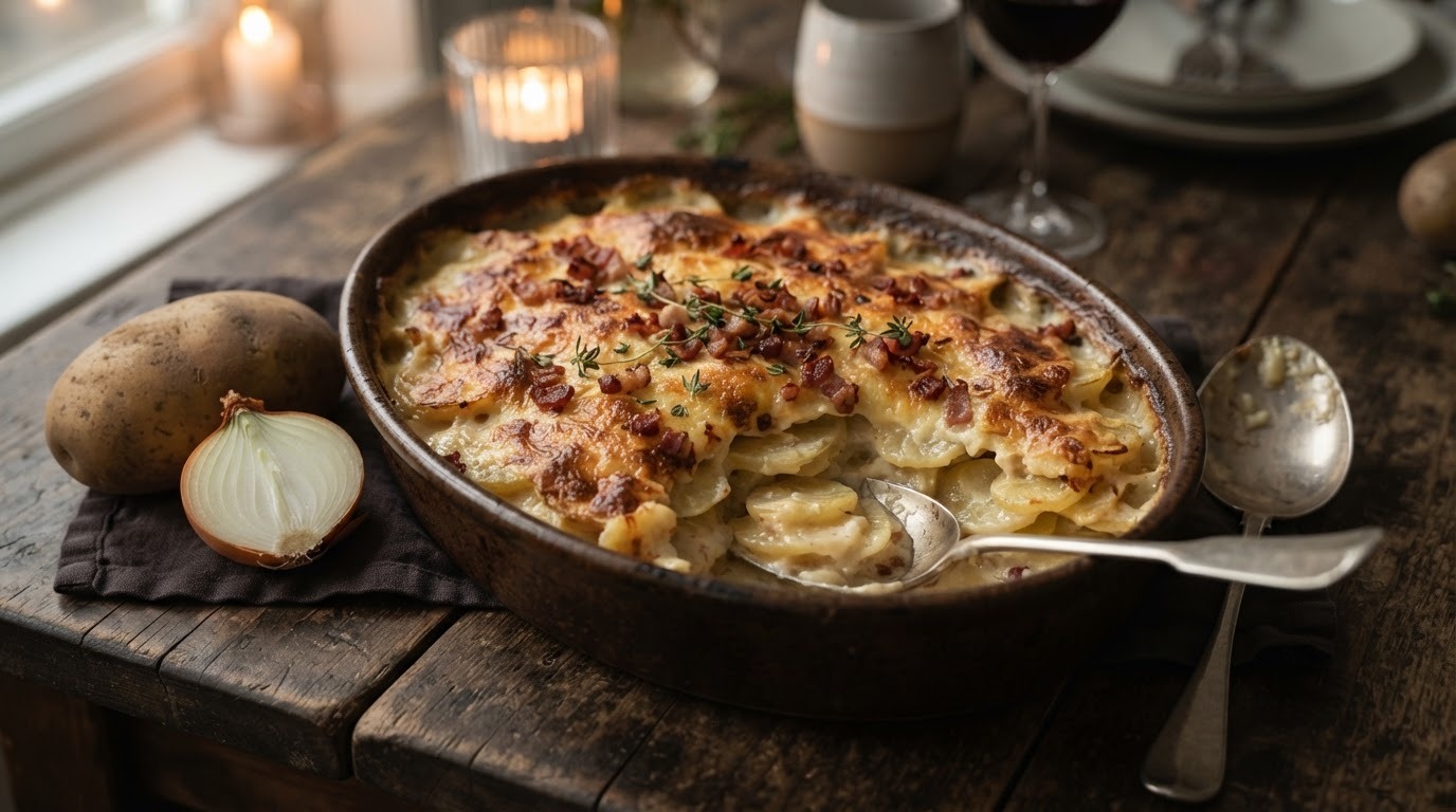Gegratineerde Aardappelen