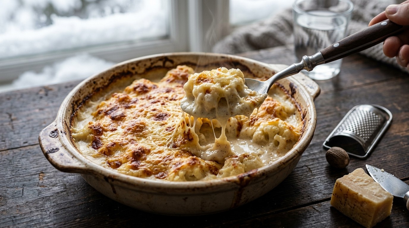 Gegratineerde Bloemkool