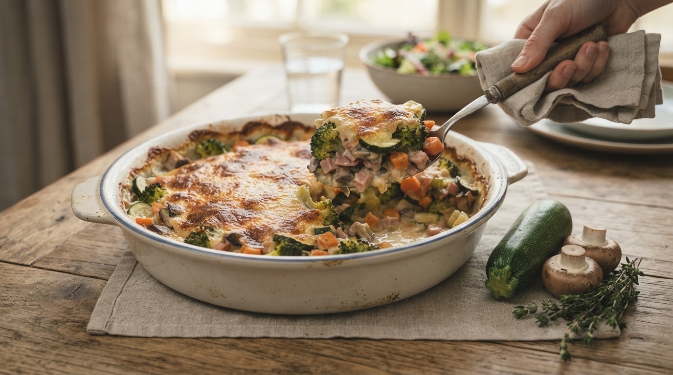 Gegratineerde Groenteschotel