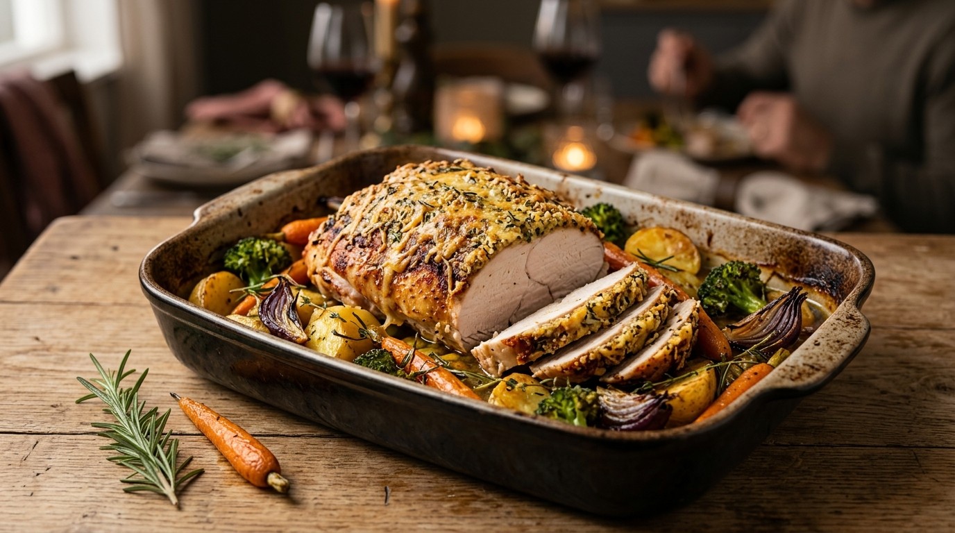 Gegratineerde Kalkoenfilet