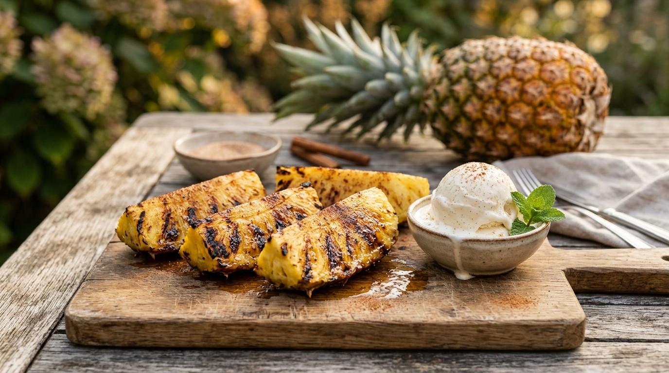 Gegrilde Ananas