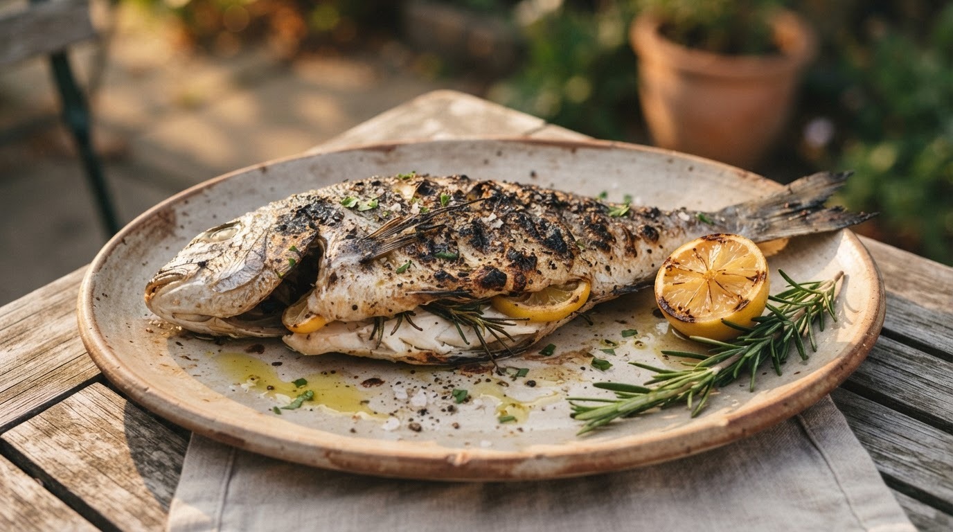 Gegrilde Dorade