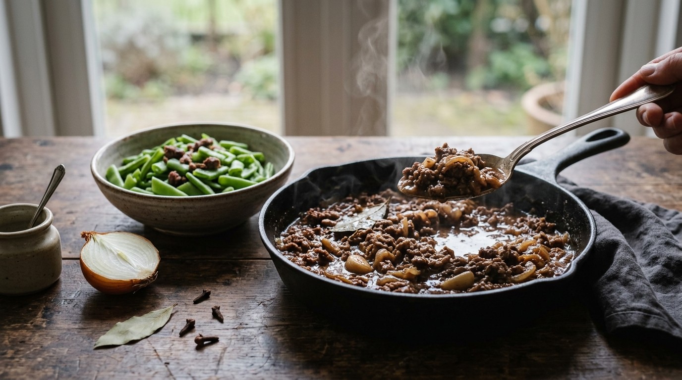 Gehakt Hachee met Snijbonen