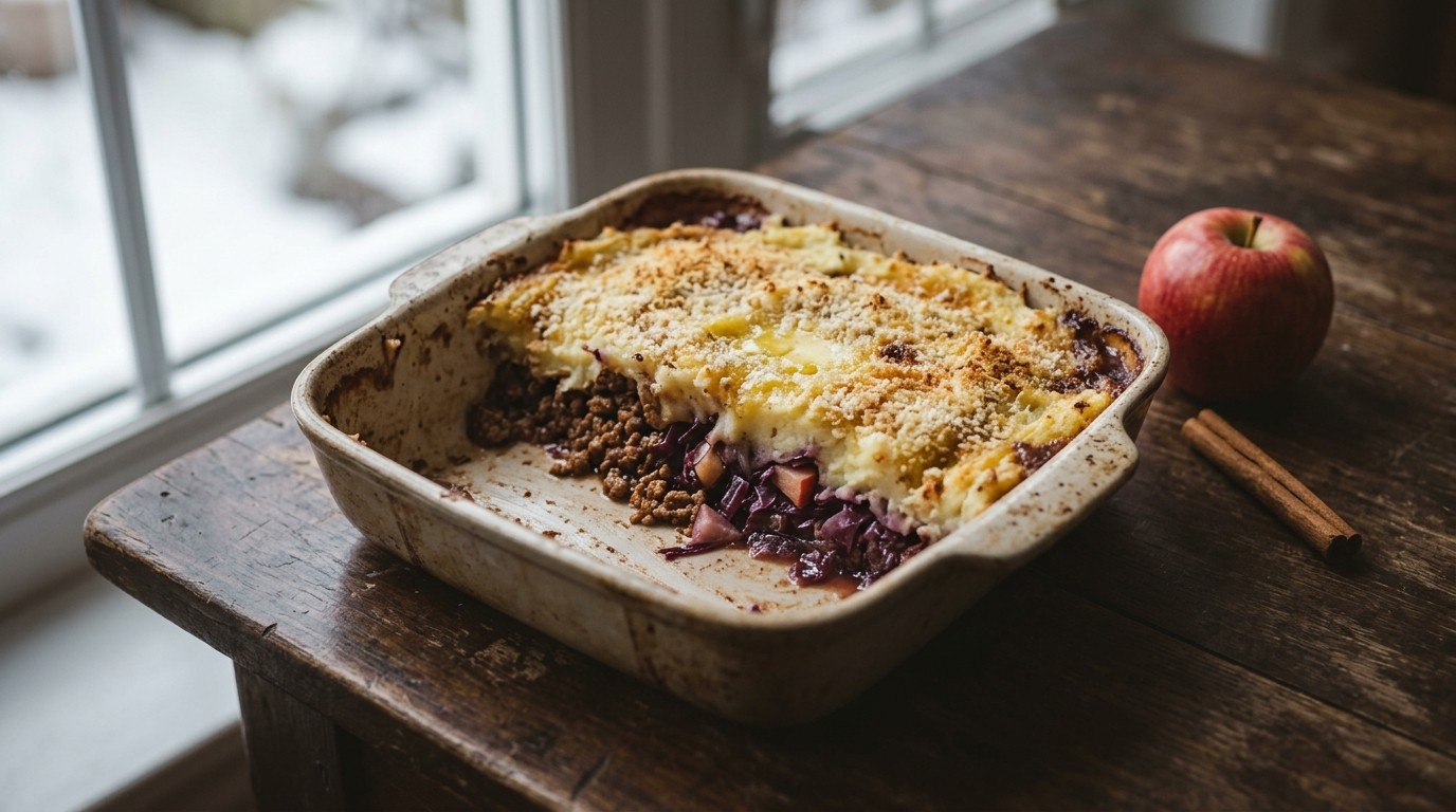 Gehakt Rodekool Schotel recept Gehakt Rodekool Schotel recept