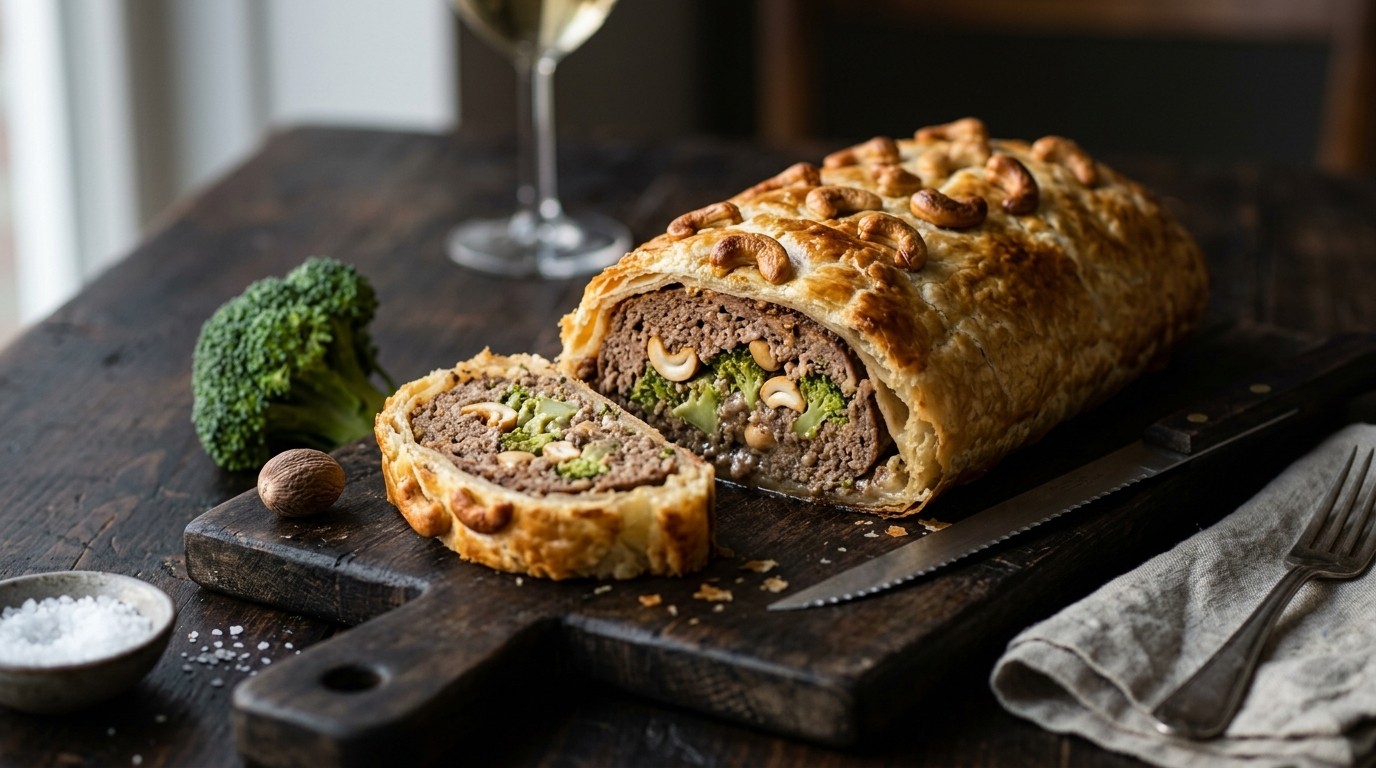 Gehaktbrood met Cashewnoten