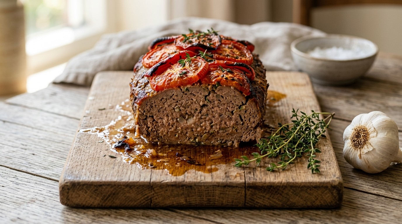 Gehaktbrood met Tomaat recept Gehaktbrood met Tomaat recept