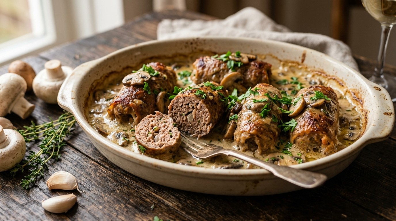 Gehaktrolletjes uit de Oven