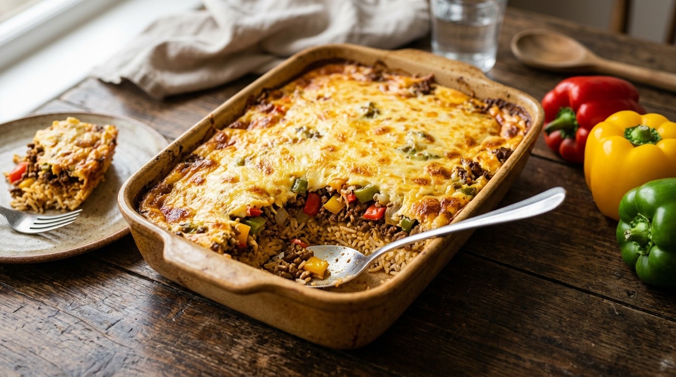 Gehaktschotel met Basmati Rijst