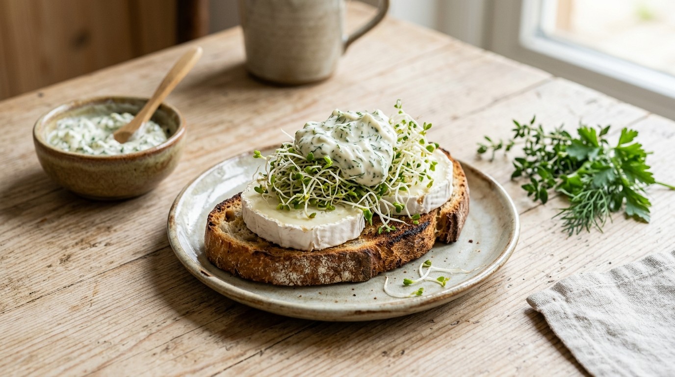 Geitenkaas met Alfalfa