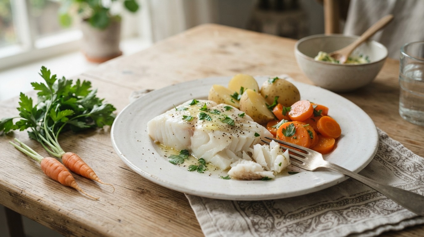 Gekookte Kabeljauw recept Gekookte Kabeljauw recept