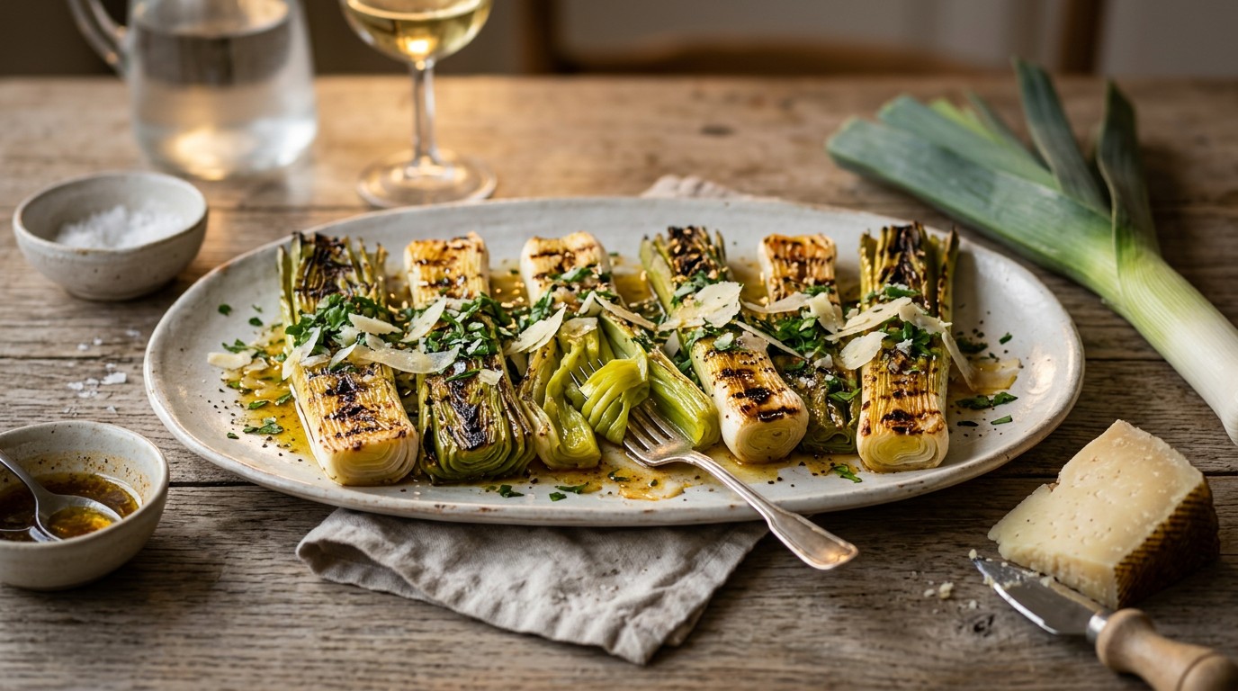Gemarineerde Gegrilde Prei recept Gemarineerde Gegrilde Prei recept